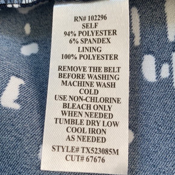 Connected Apparel sleeveless dress Size 12 - Picture 9 of 9